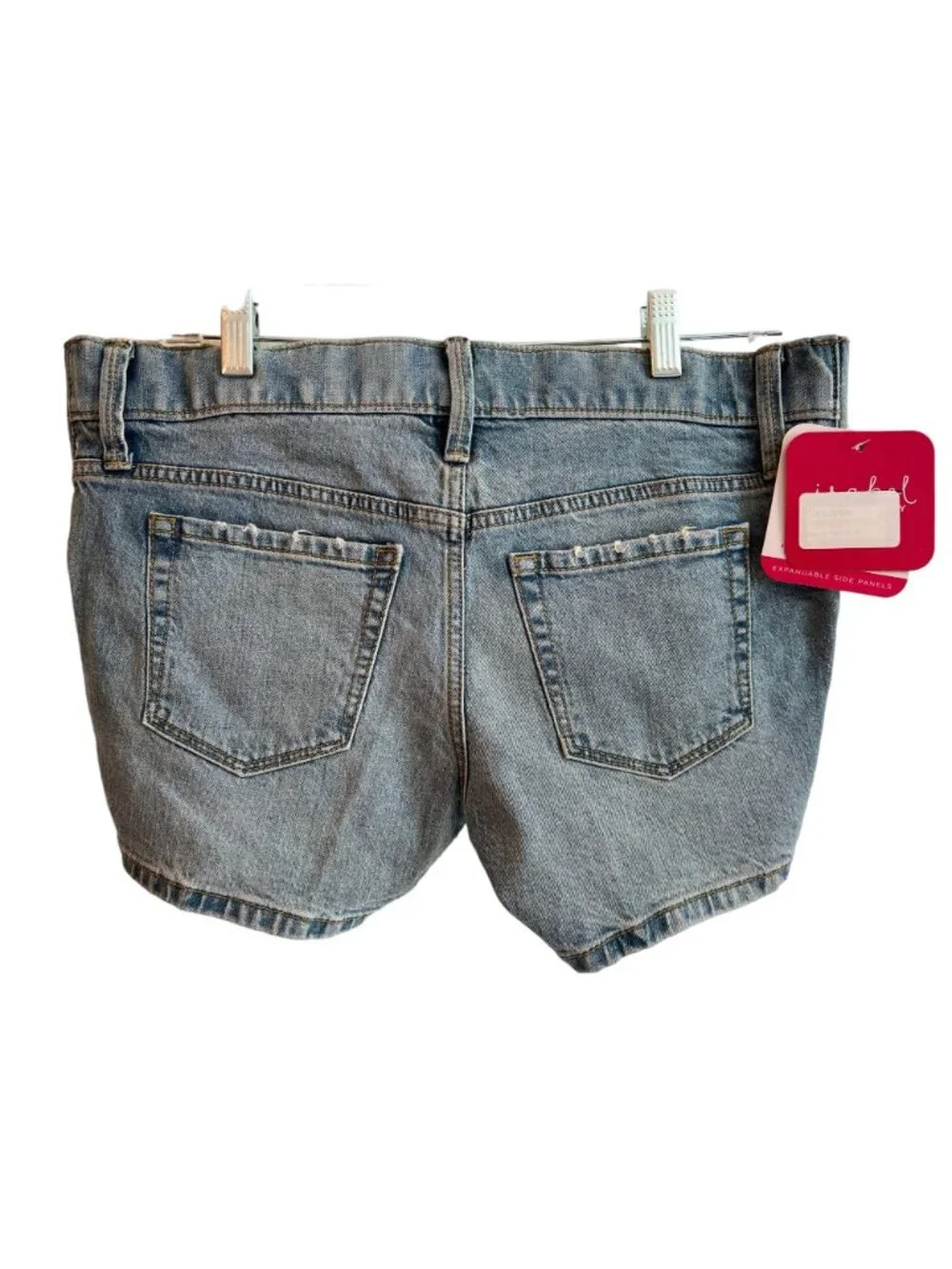 Isabel Maternity By Ingrid & Isabel Denim‎ Midi Shorts Size 4